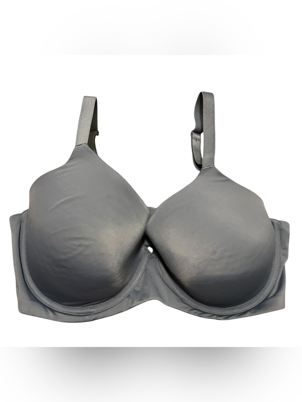 Auden Smooth Molded Underwire Bra - Gray